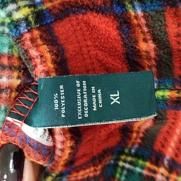 Ralph Lauren Plaid Herringbone Twill Sleep Set Size XL - Picture 7 of 14
